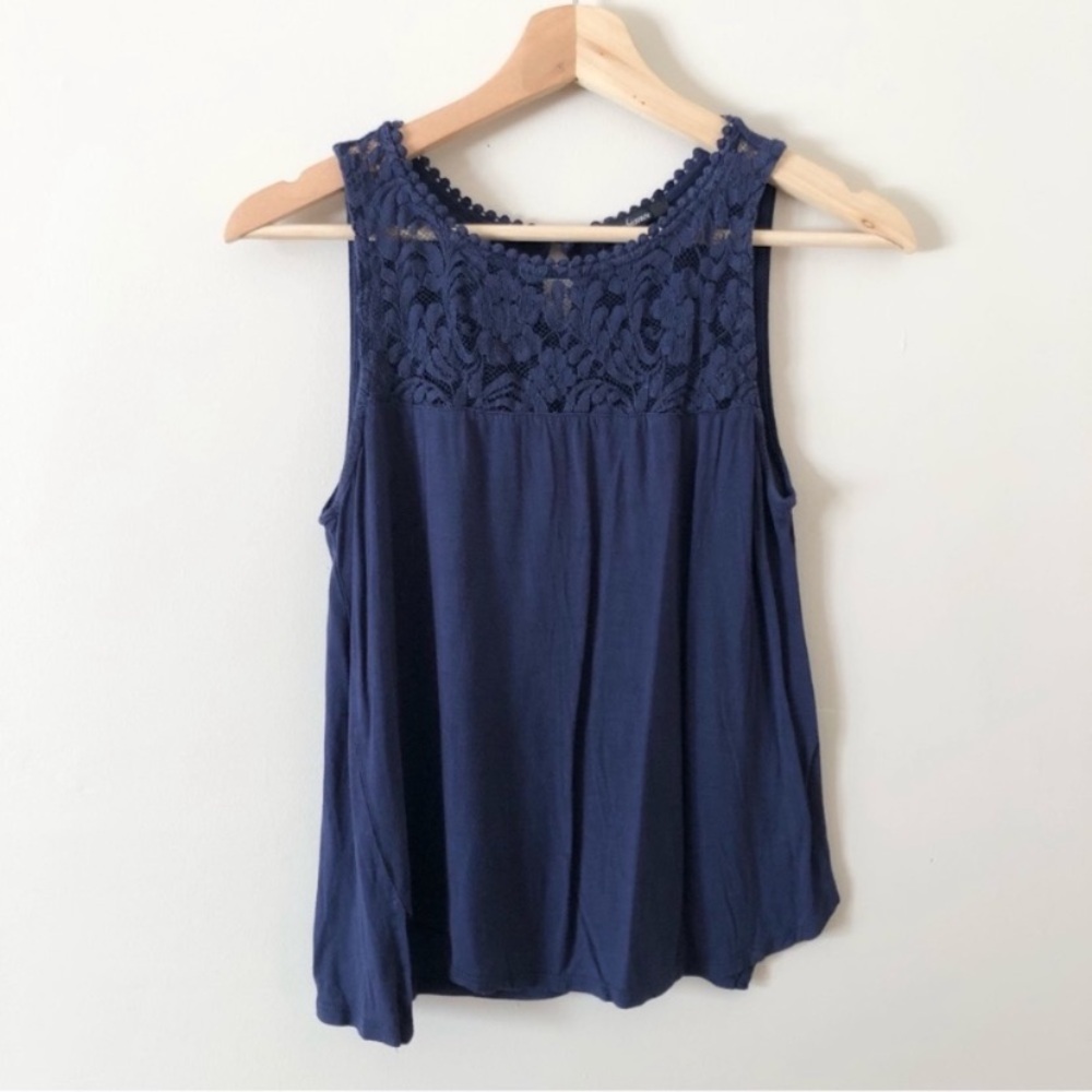 Ambiance • Lace Detail Tank Top